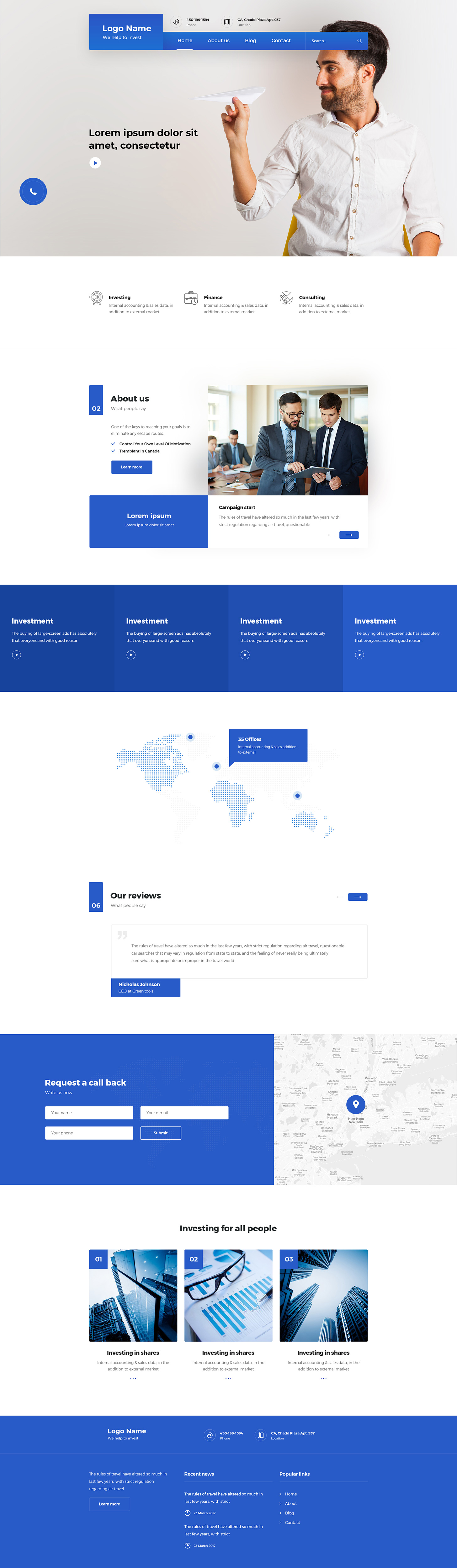 Web Design by Shijo John for this project | Design #27100248