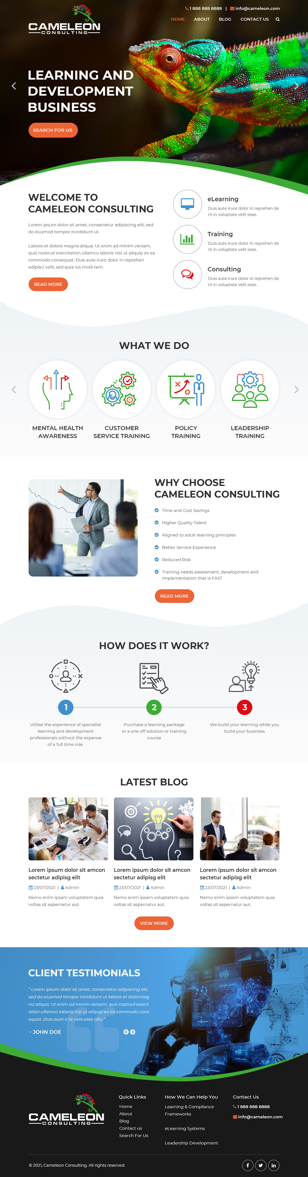 Web Design by Starlyn DS for this project | Design #27101703