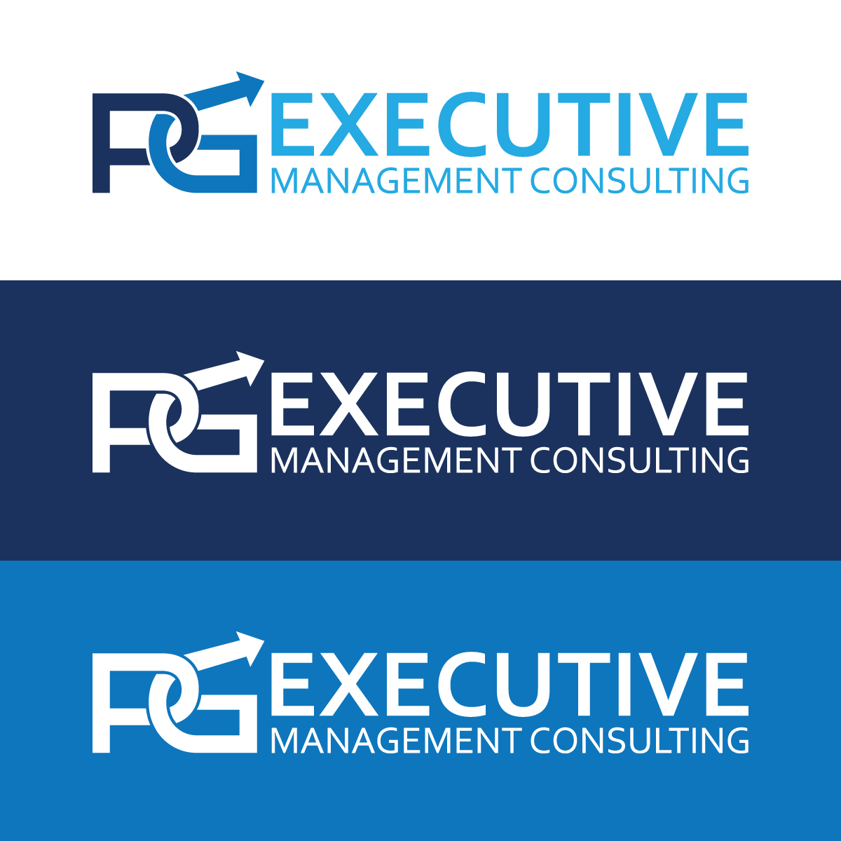 Logo Design by Rueell Artss for PG Executive | Design #27100776