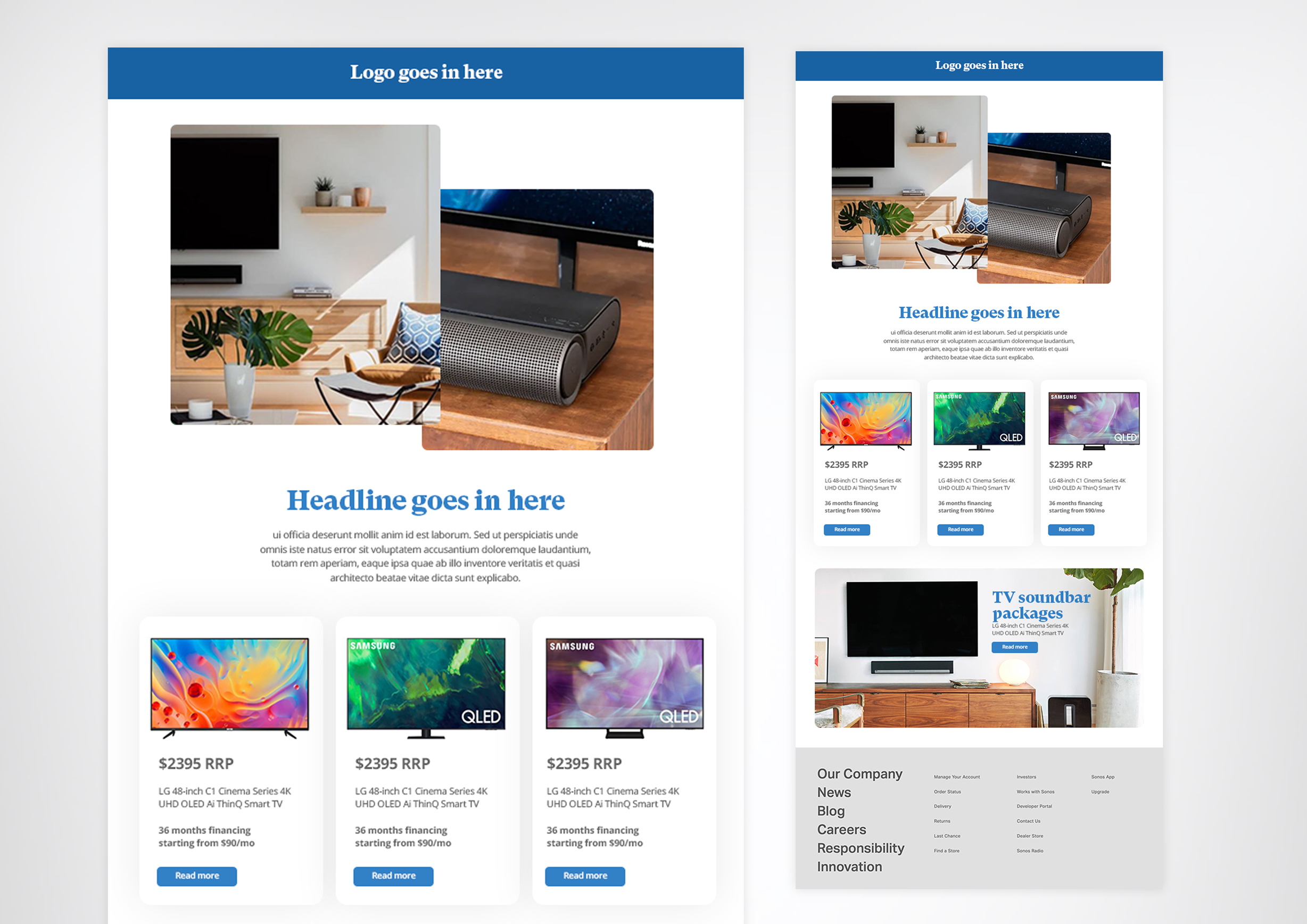 Email Marketing Design by ellebrea for this project | Design #27129800
