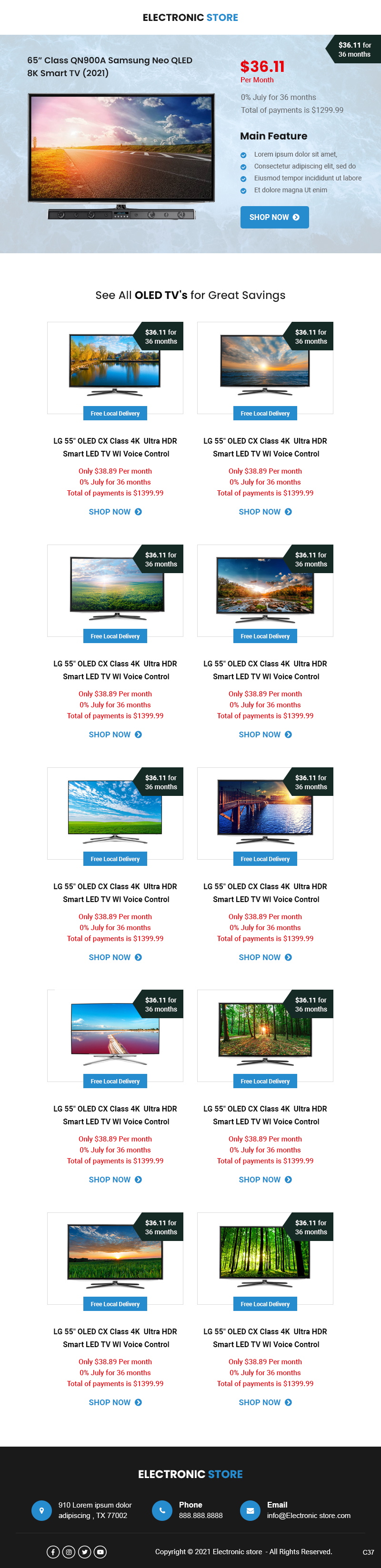 Email Marketing Design by pb for this project | Design #27104303