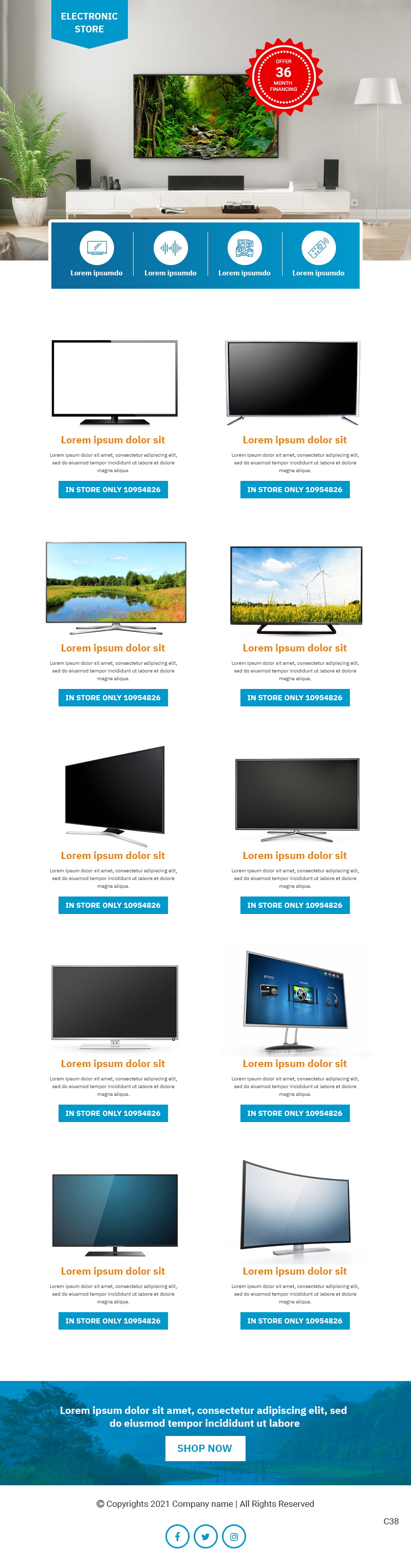 Email Marketing Design by pb for this project | Design #27104306