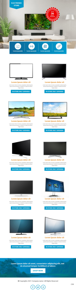 Email Marketing Design by pb for this project | Design: #27104306