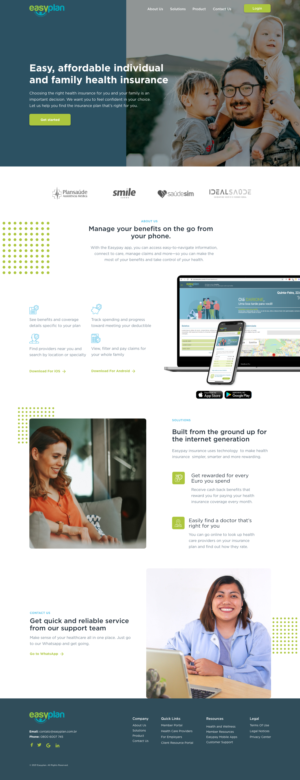 Diseño Web por Cathy McClure para este proyecto | Diseño: #27117836