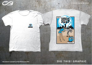 T-shirt for Circle City Fest Volleyball Tournament | Design de T-shirt par Col 3