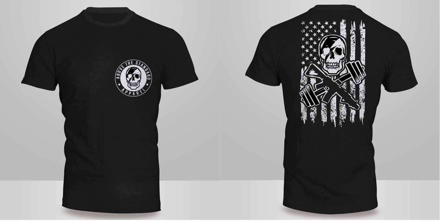 T-shirt Design by Kero for Above the standard apparel  | Design #27101114