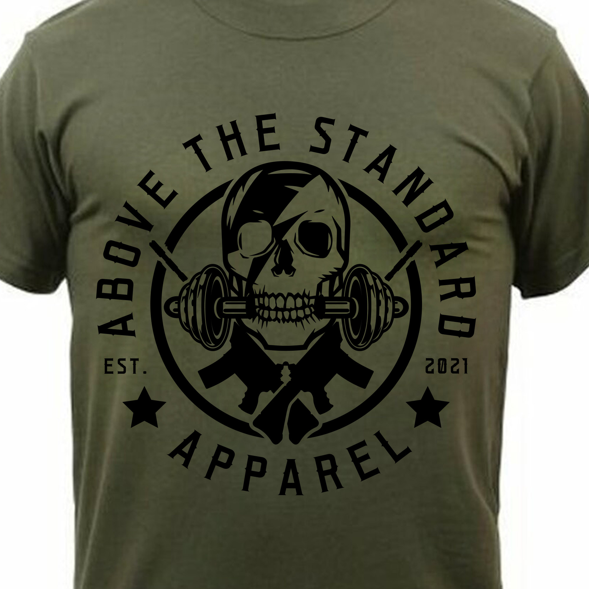 T-Shirt-Design von simple mind für Above the standard apparel  | Design #27101258