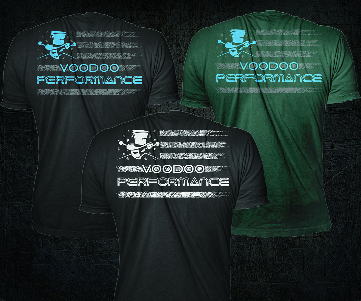 T-shirt Design by Milton Bhowmik for voodoo performance llc | Design #27122398