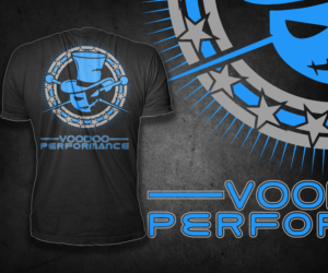 Voodoo performance t shirt design. Blow me away!
