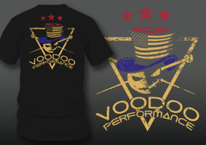 T-Shirt-Design von BLESS-IDN für voodoo performance llc | Design: #27103902
