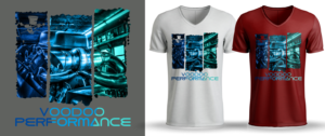 Voodoo performance t shirt design. Blow me away! | T-Shirt-Design von Al Pech