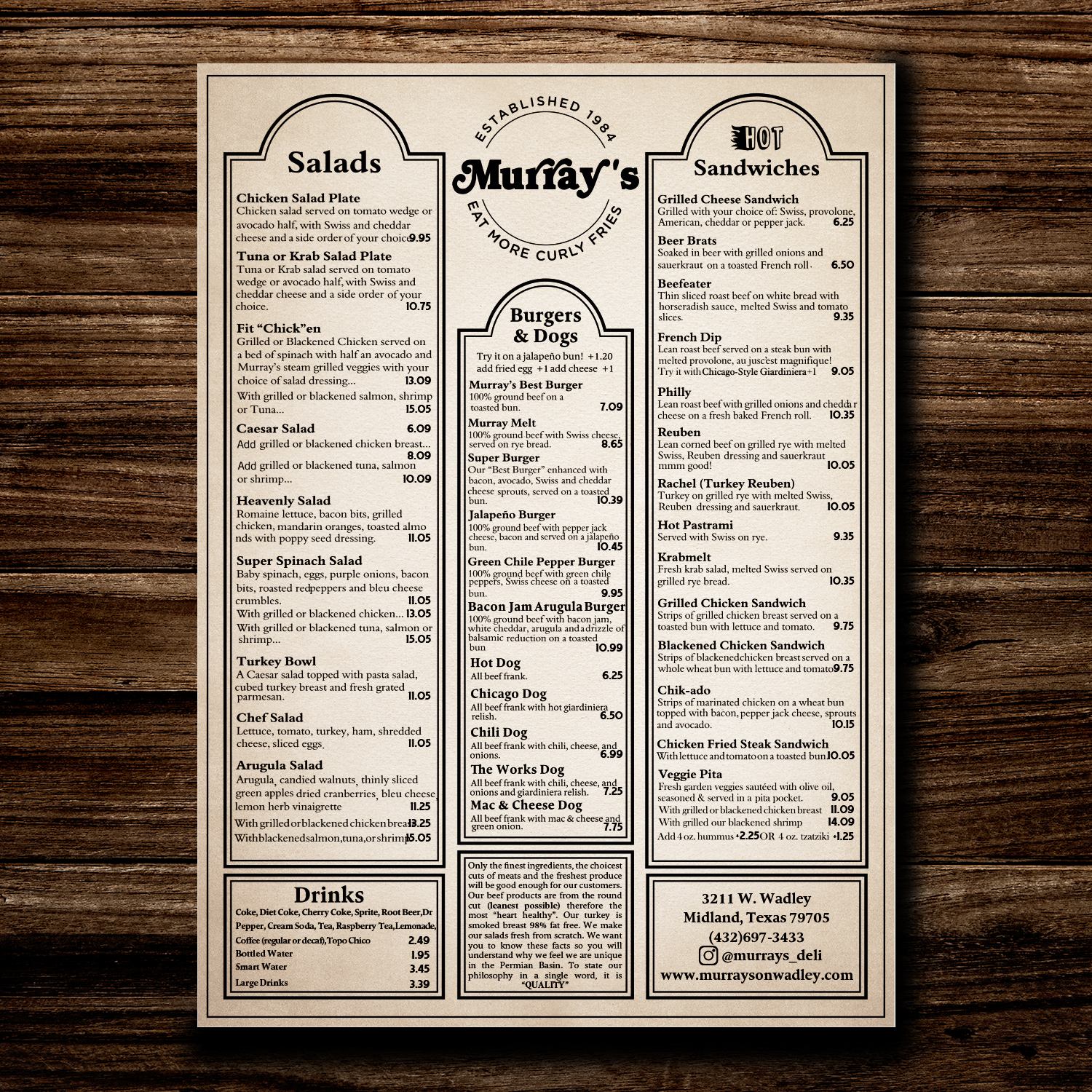 Menu Design by sanabil for this project | Design #27127747