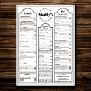 Menu Design by sanabil for this project | Design: #27130090