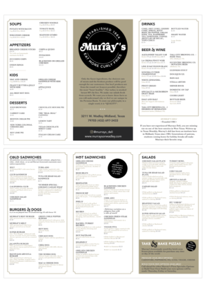 Menu Design by Pixel's Edge for this project | Design #27118186