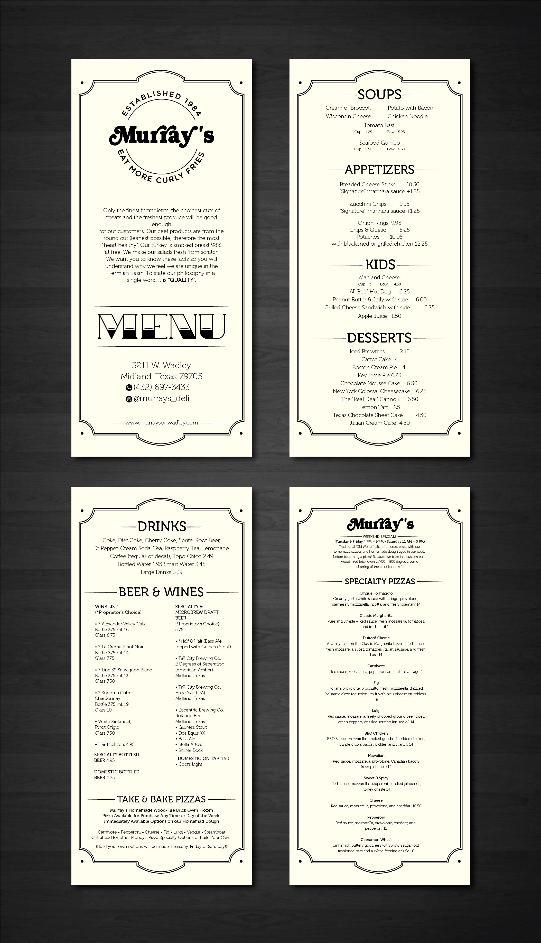 Menü-Design von artbitin für dieses Projekt | Design #27126891