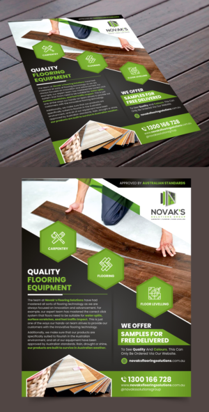 Design a Flooring flyer based on out information | Flyer-Design von Fat Bat Man