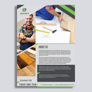Design a Flooring flyer based on out information | Flyer-Design von Riyad