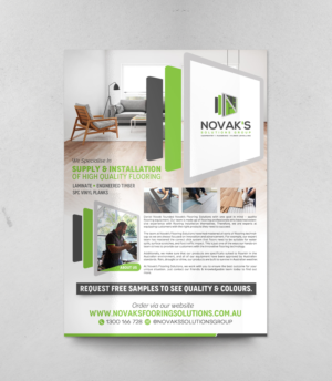Design a Flooring flyer based on out information | Flyer-Design von chandrayaan.creative