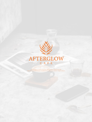 Afterglow Cafe | Logo Design by Senpachie