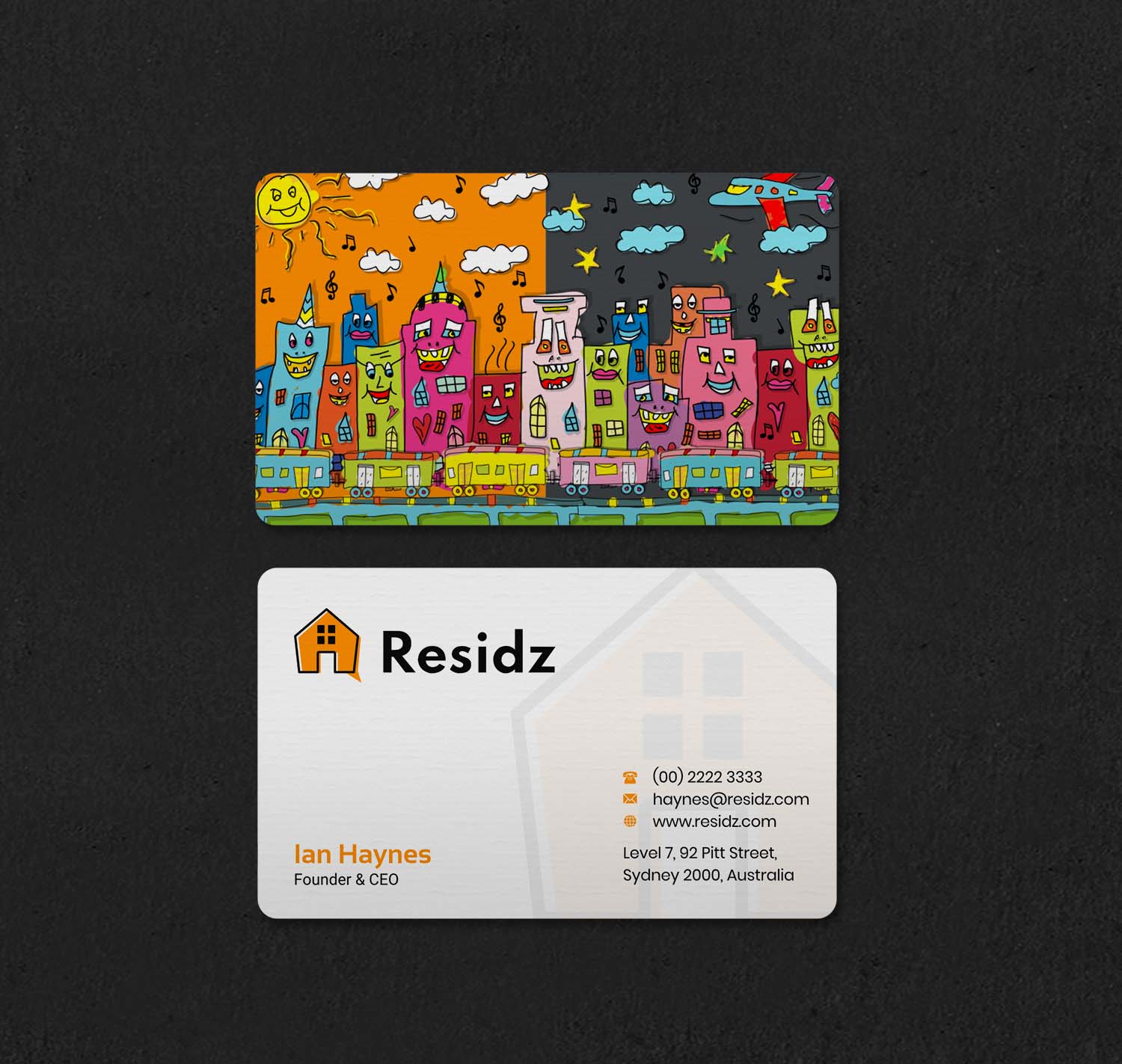 Business Card Design by INDIAN_Ashok for Resides | Design #27108680