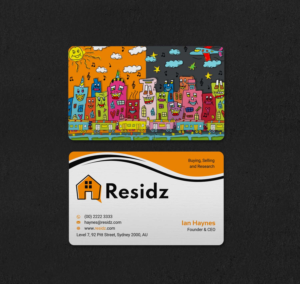 Business Card Design by INDIAN_Ashok for Resides | Design: #27108682