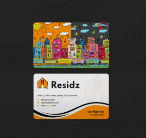 Business Card Design by INDIAN_Ashok for Resides | Design: #27108684