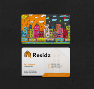 Business Card Design by INDIAN_Ashok for Resides | Design: #27108685