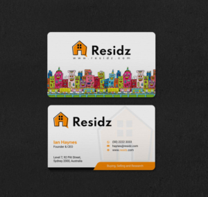 Business Card Design by INDIAN_Ashok for Resides | Design: #27108696