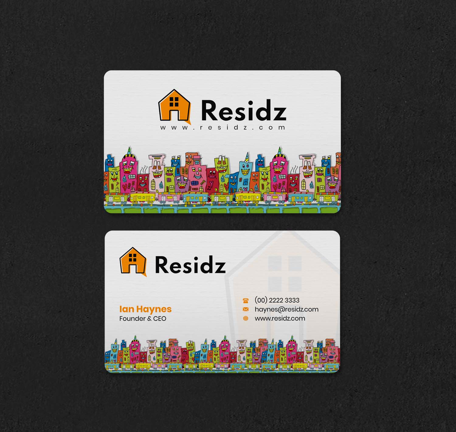 Business Card Design by INDIAN_Ashok for Resides | Design #27108703