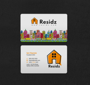Business Card Design by INDIAN_Ashok for Resides | Design: #27108704
