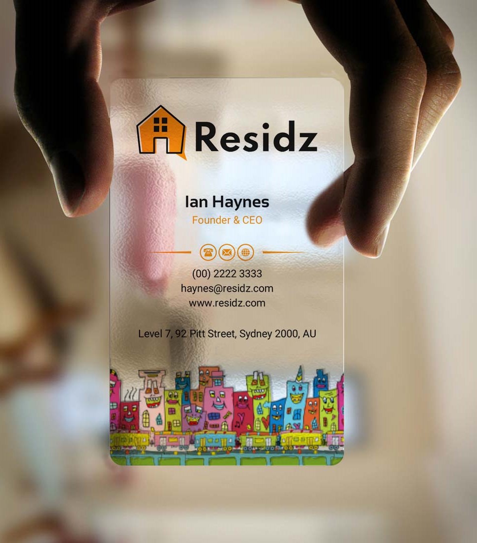 Business Card Design by INDIAN_Ashok for Resides | Design #27108715