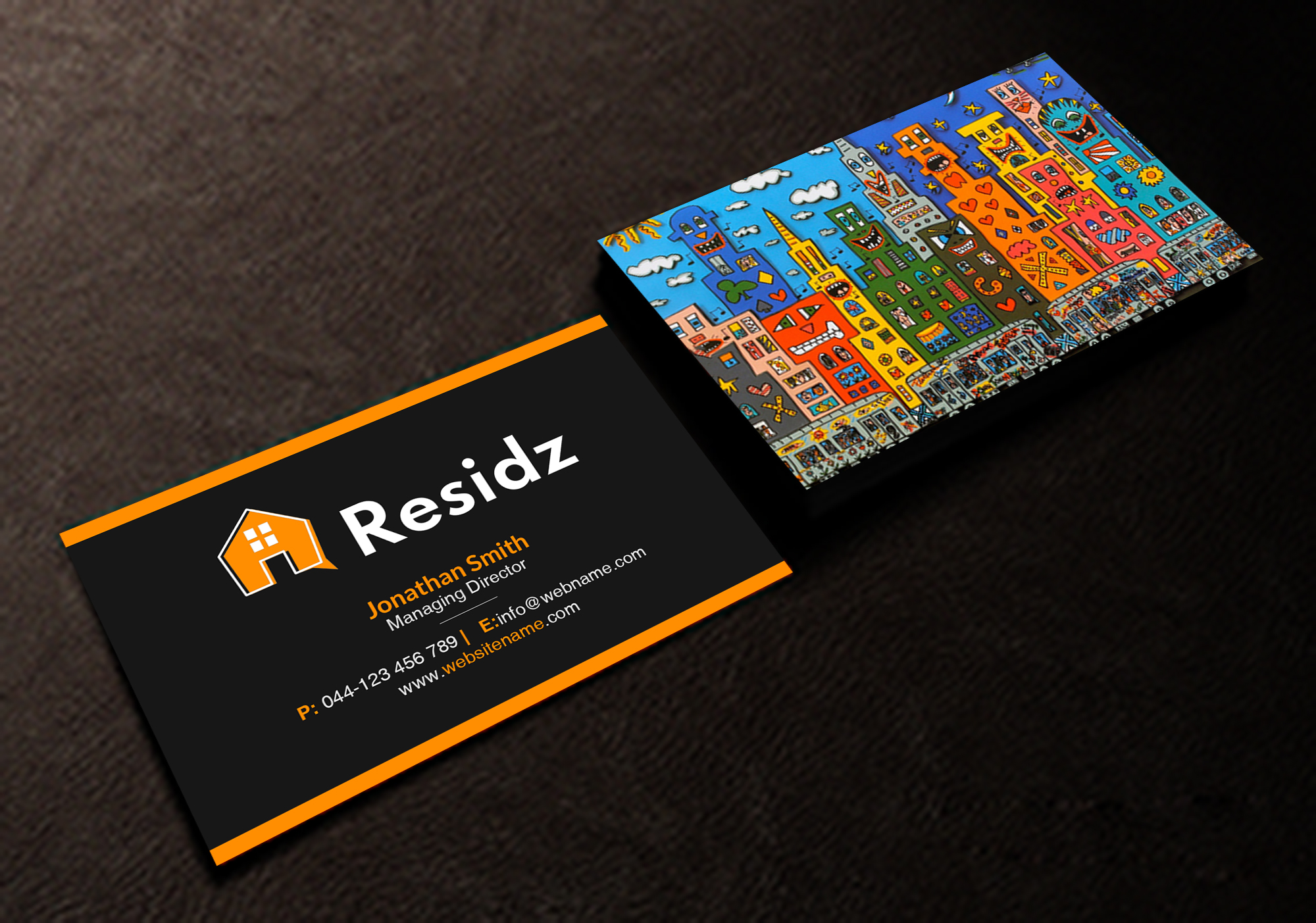 Business Card Design by Creations Box 2015 for Resides | Design #27125556