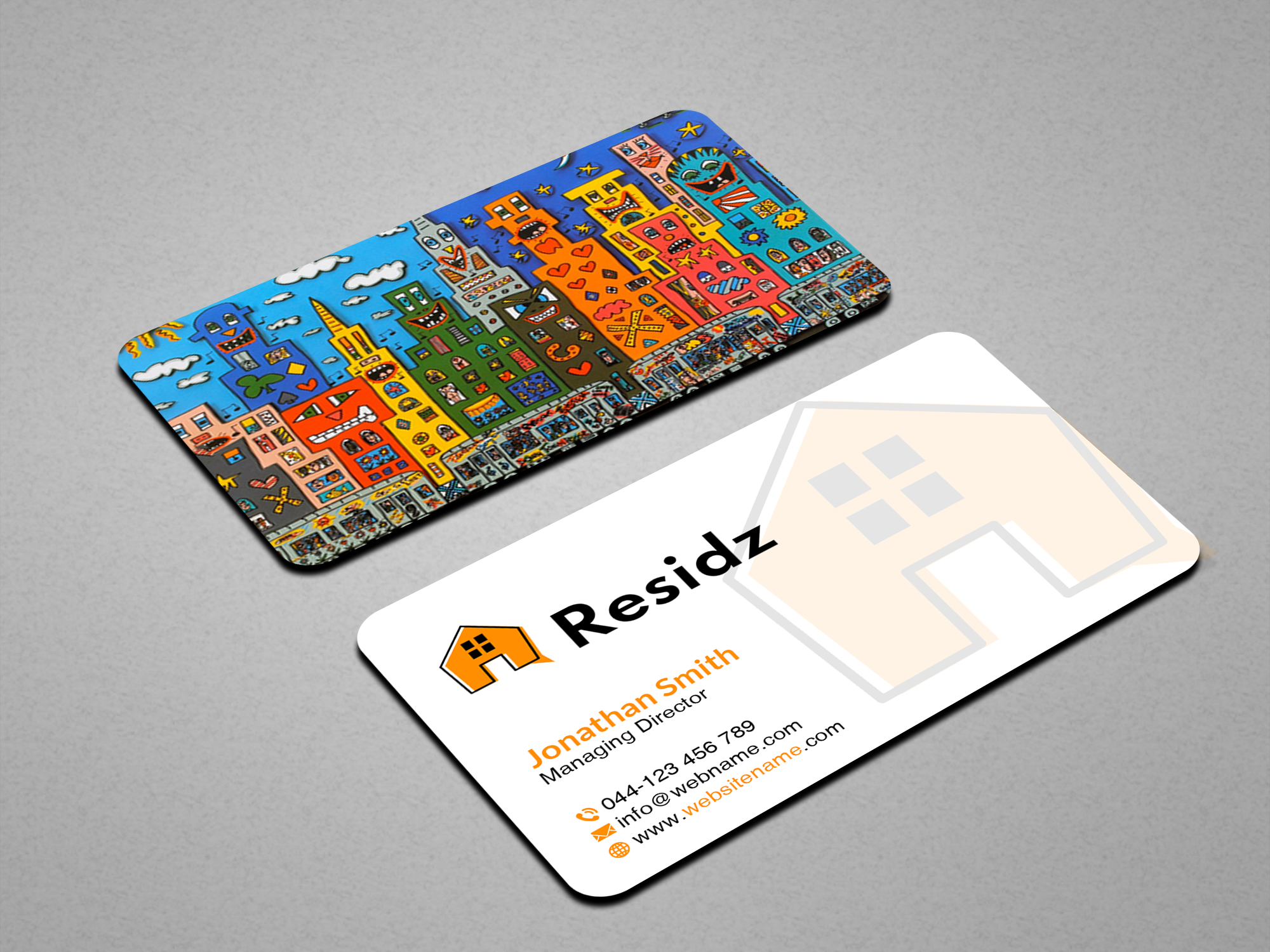 Business Card Design by Creations Box 2015 for Resides | Design #27125559