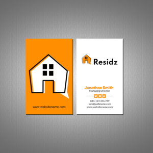 Business Card Design by Creations Box 2015 for Resides | Design: #27125578