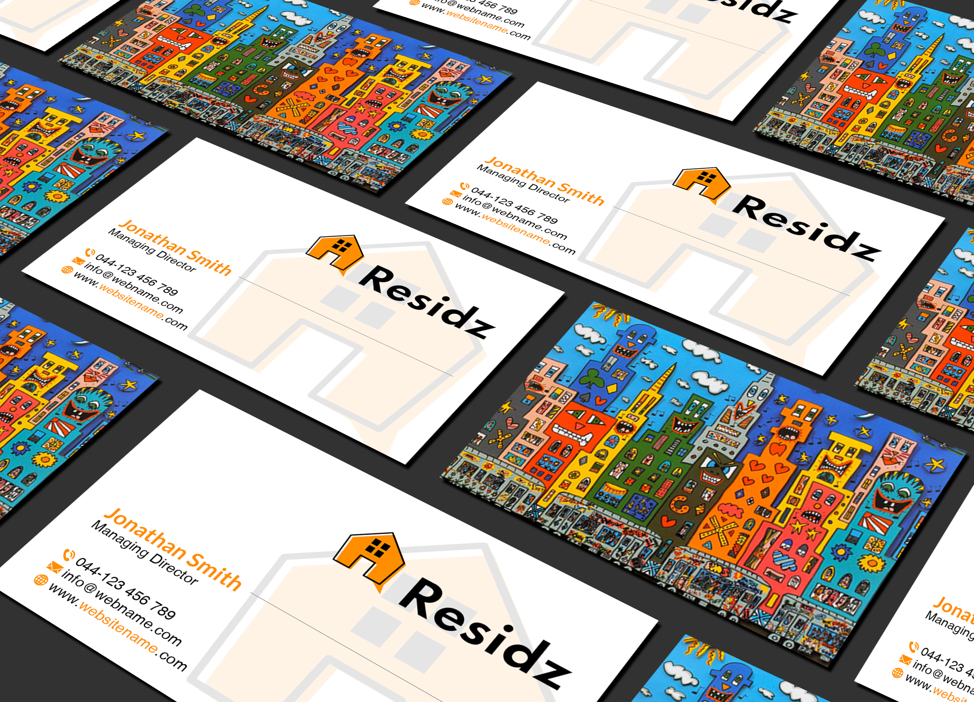 Business Card Design by Creations Box 2015 for Resides | Design #27125580