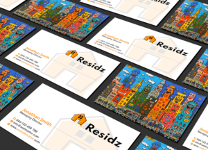 Business Card Design by Creations Box 2015 for Resides | Design: #27125580