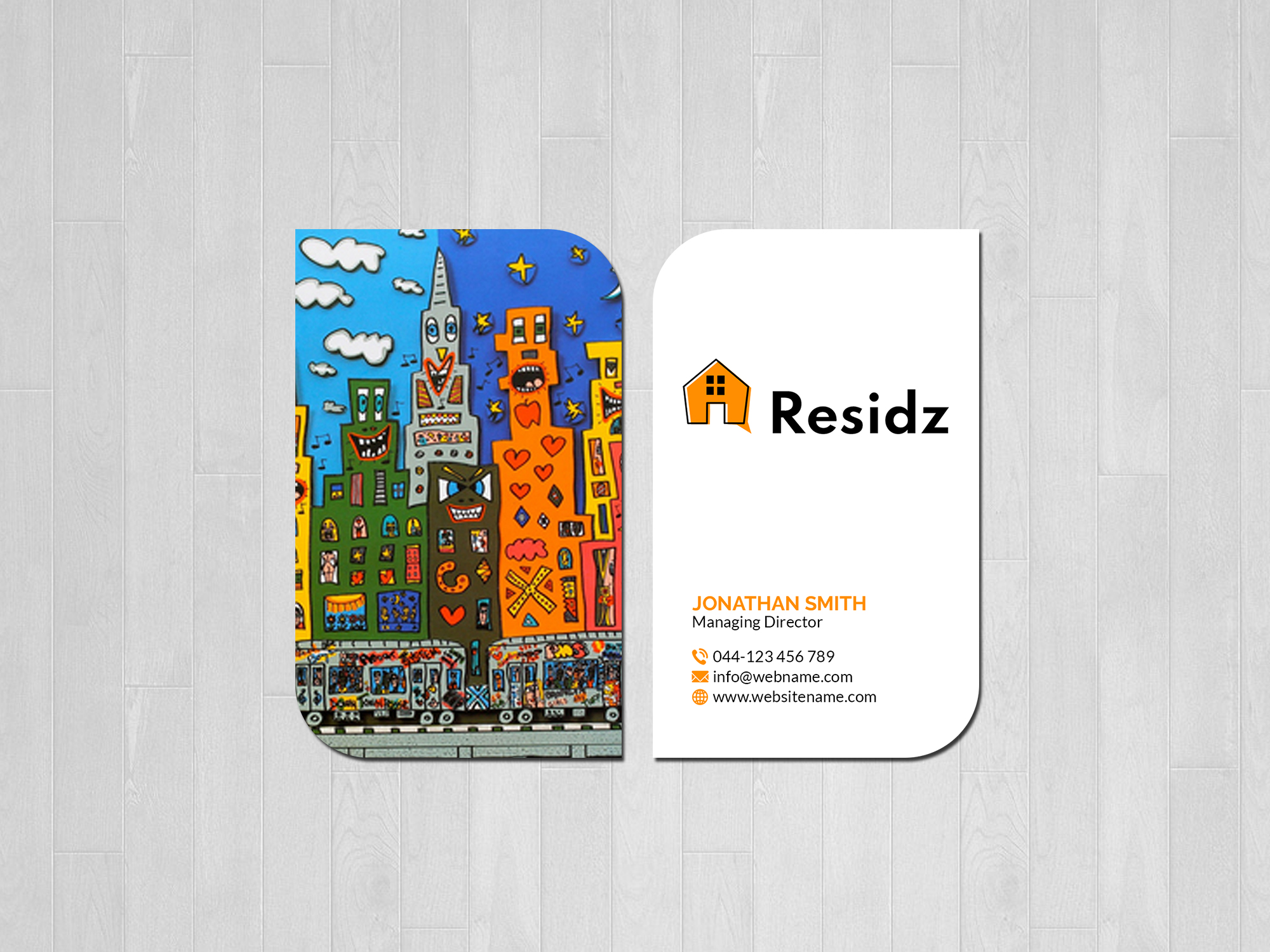 Business Card Design by Creations Box 2015 for Resides | Design #27125615