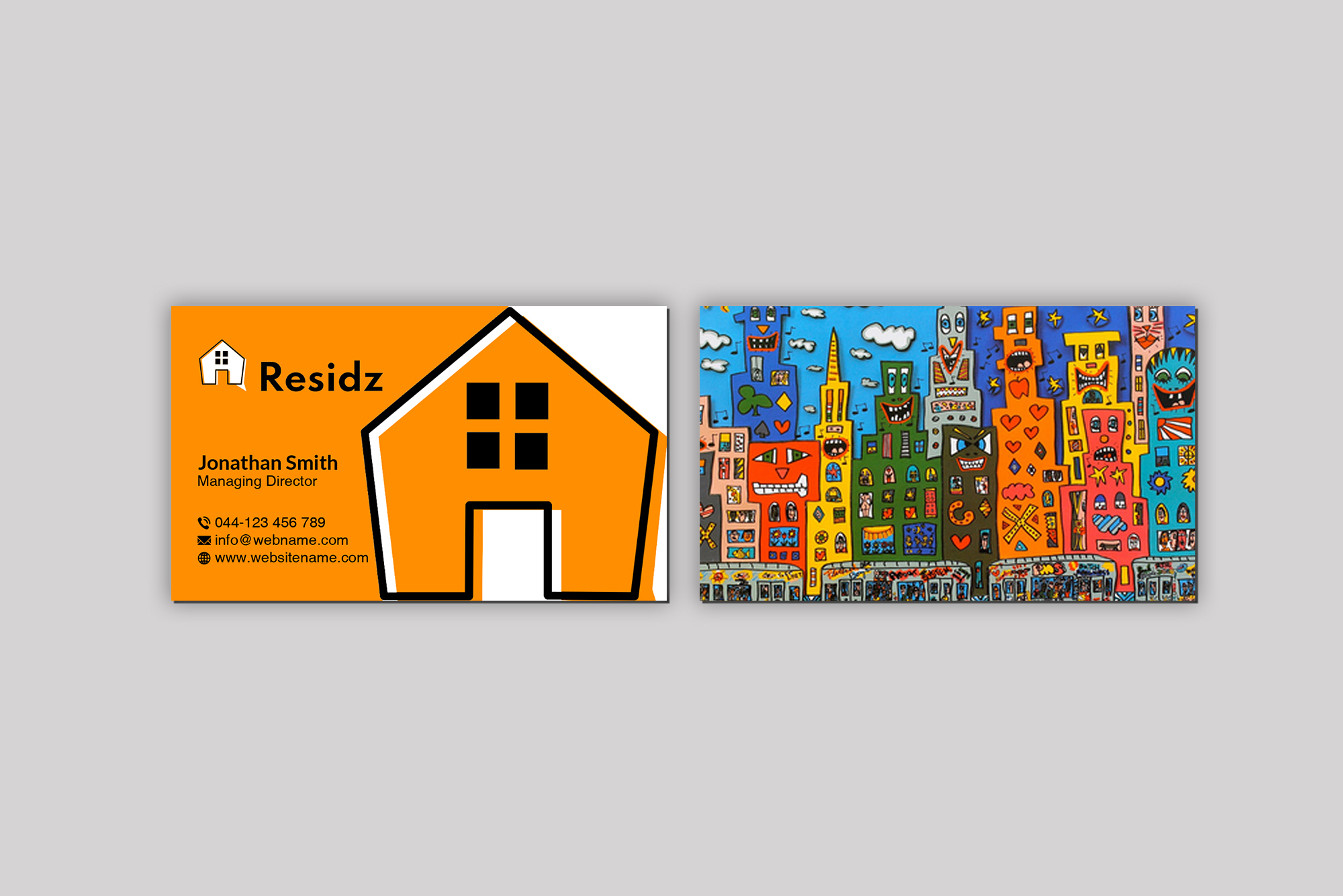 Diseño de Tarjeta de Presentación por Creations Box 2015 para Resides | Diseño #27125622