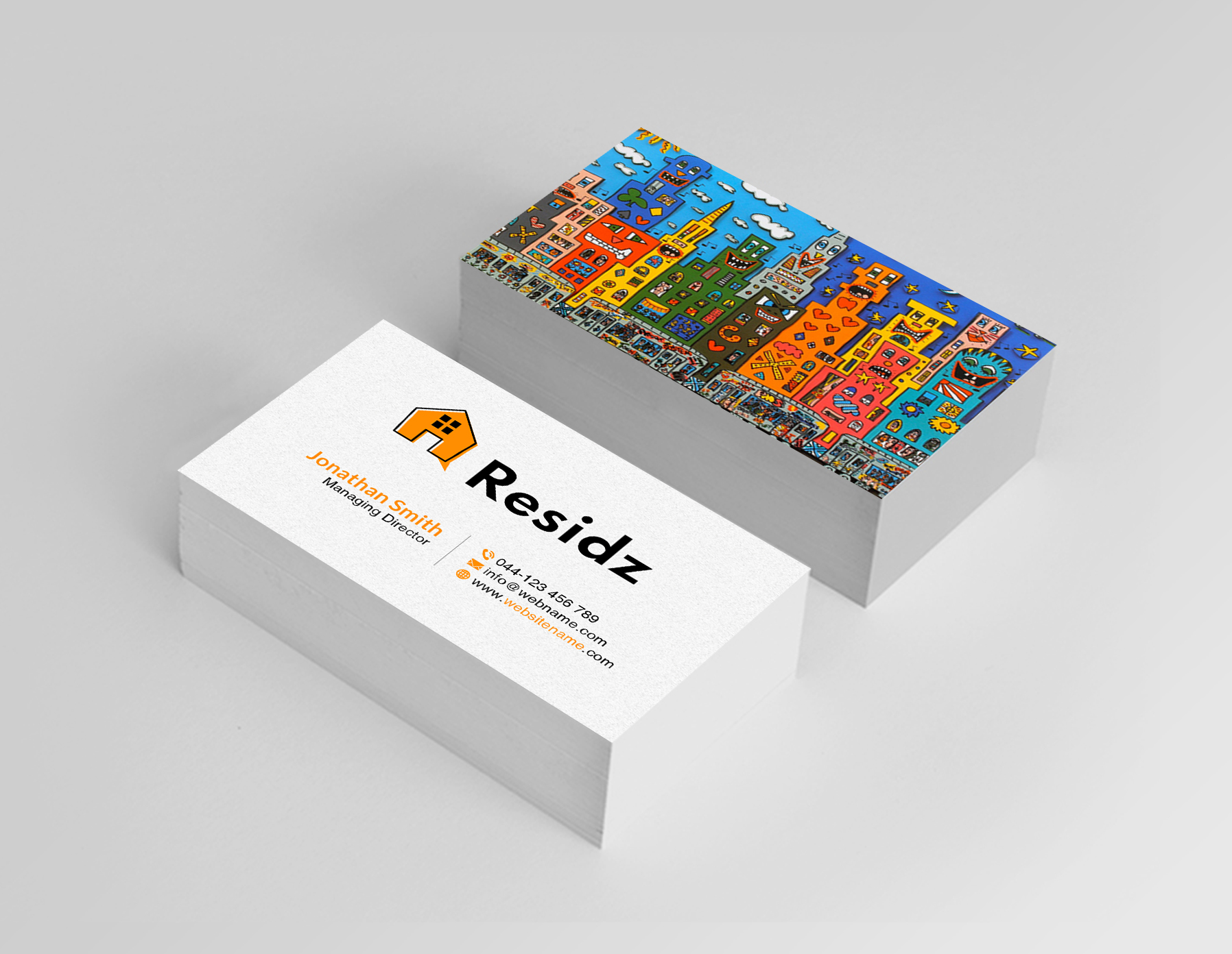 Business Card Design by Creations Box 2015 for Resides | Design #27125623