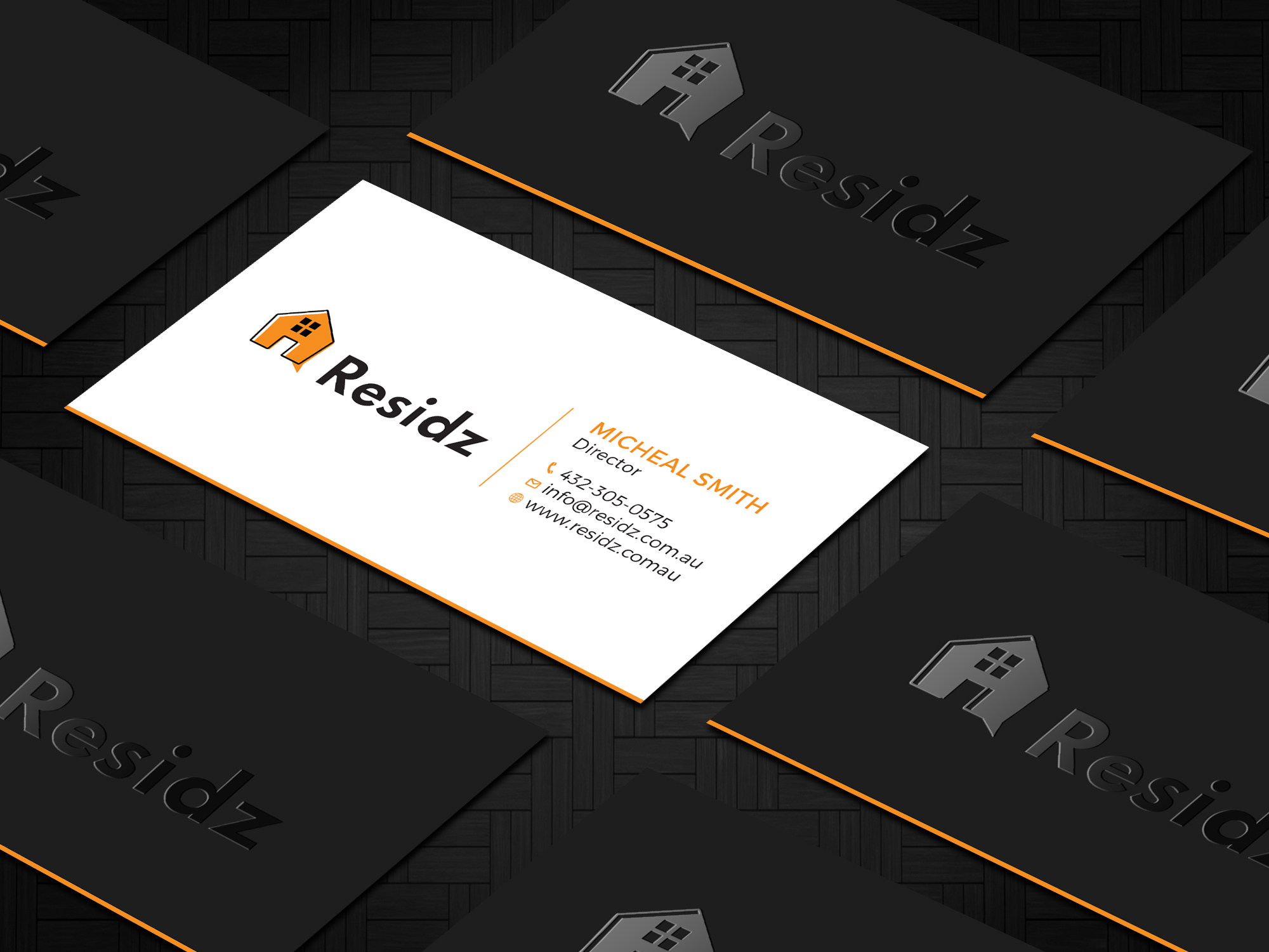 Business Card Design by Tripti Ranjan Gain for Resides | Design #27106693