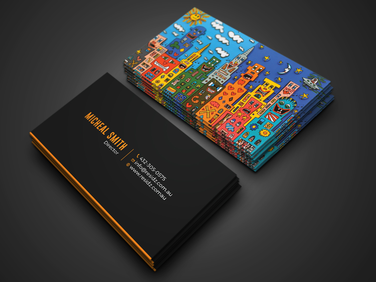 Business Card Design by Tripti Ranjan Gain for Resides | Design #27106694