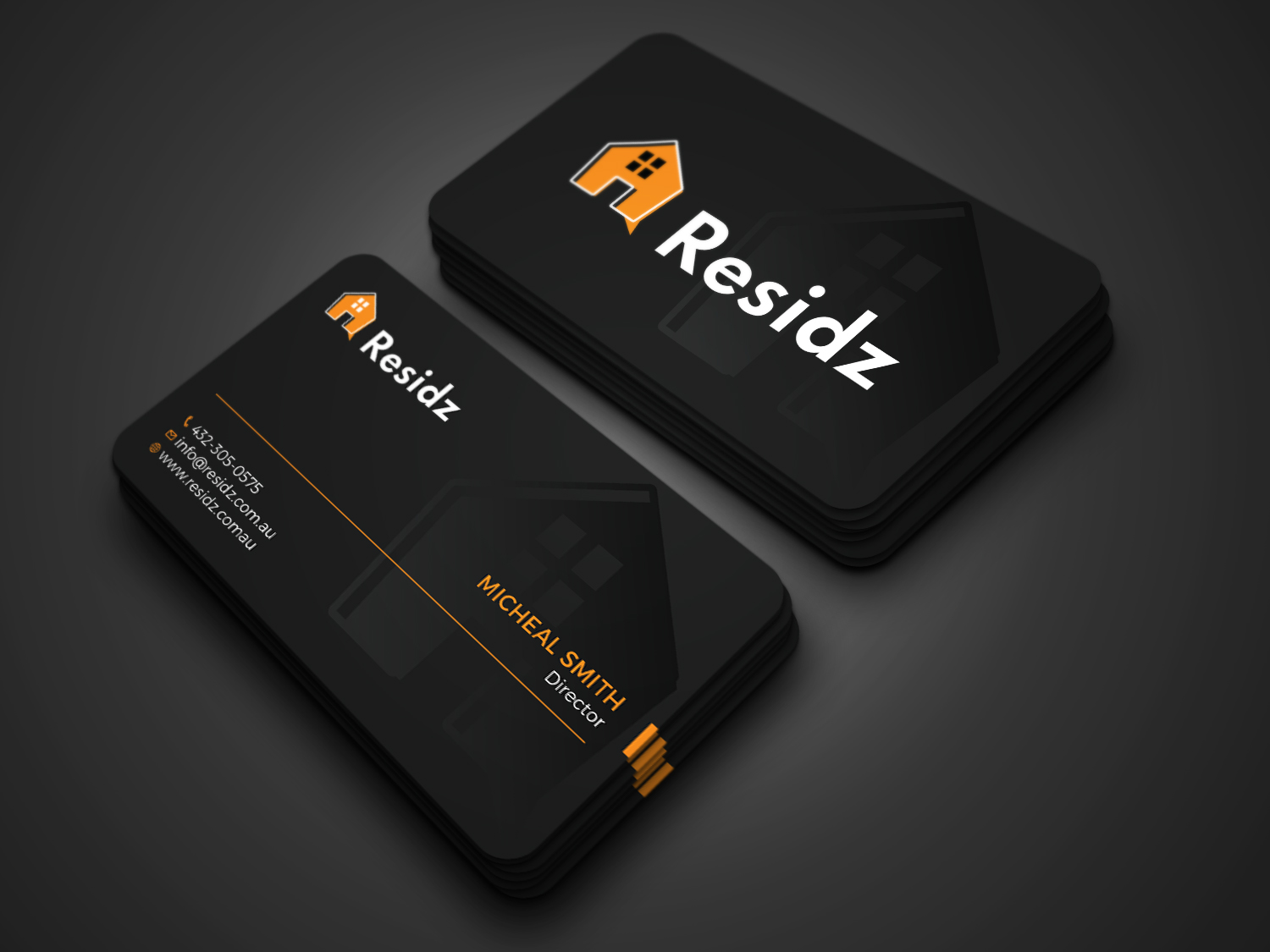 Business Card Design by Tripti Ranjan Gain for Resides | Design #27106698
