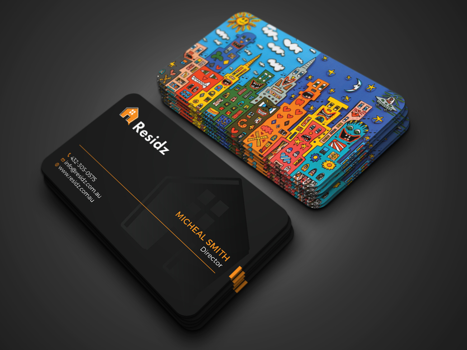 Business Card Design by Tripti Ranjan Gain for Resides | Design #27106700