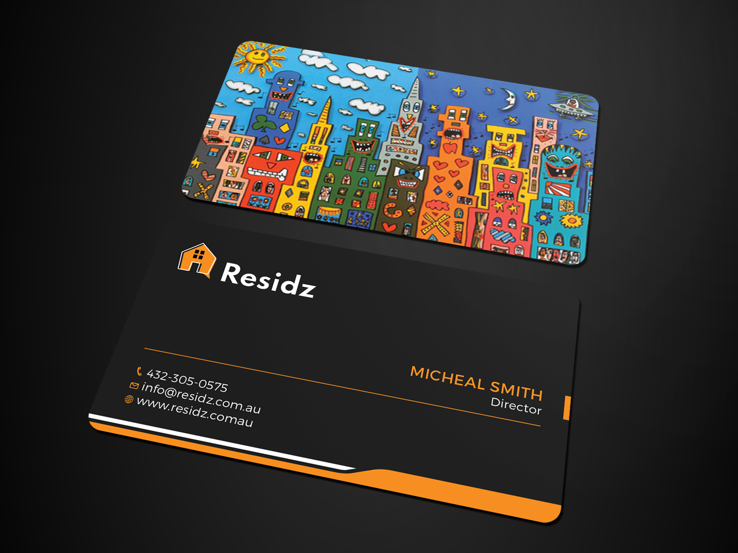 Business Card Design by Tripti Ranjan Gain for Resides | Design #27106703