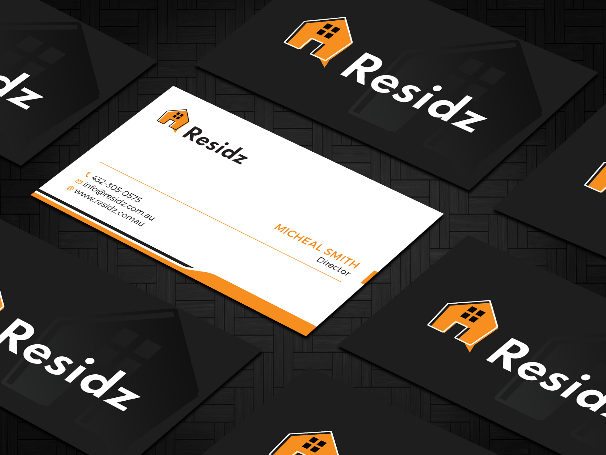 Business Card Design by Tripti Ranjan Gain for Resides | Design #27106704