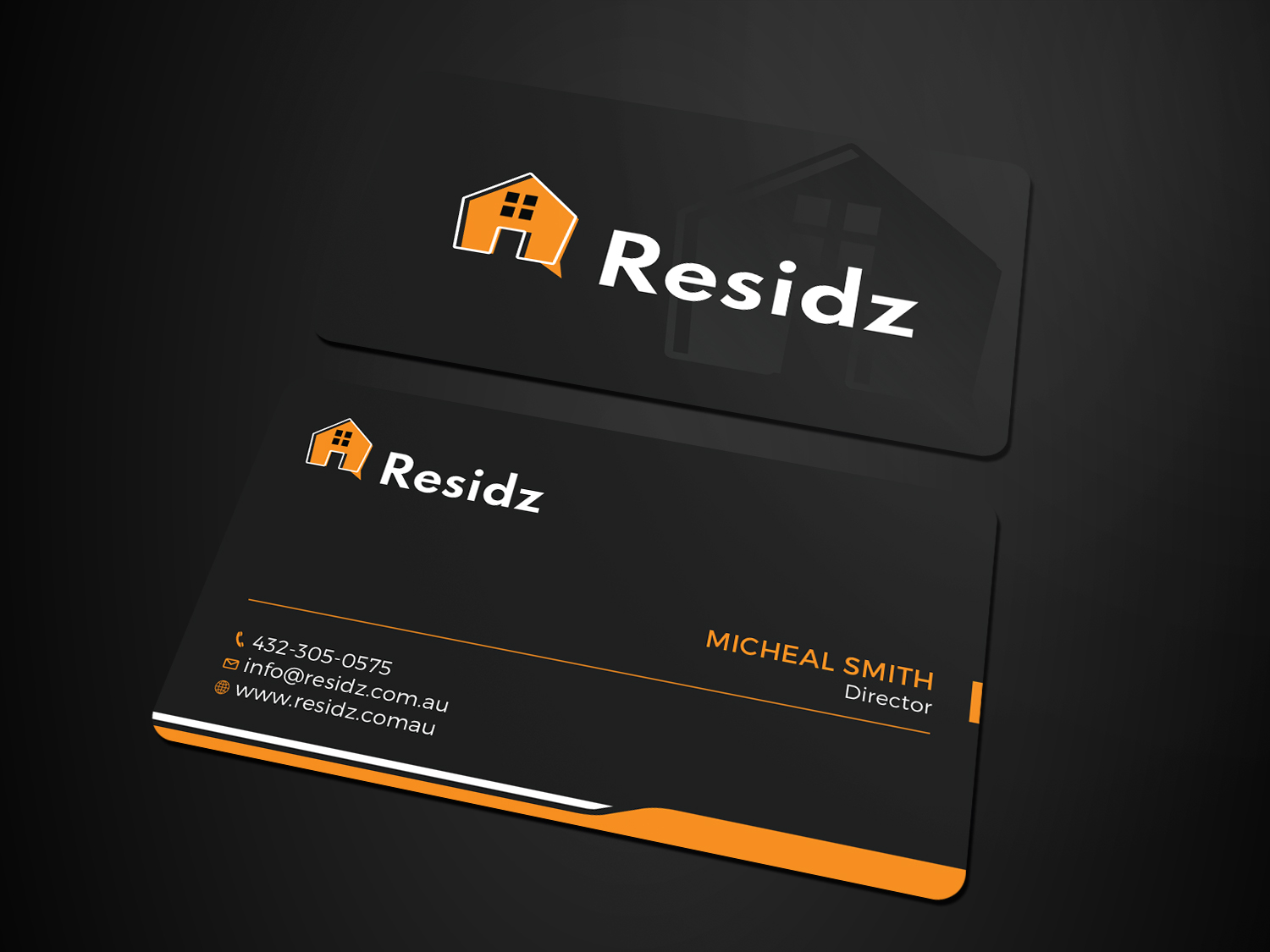 Business Card Design by Tripti Ranjan Gain for Resides | Design #27106705