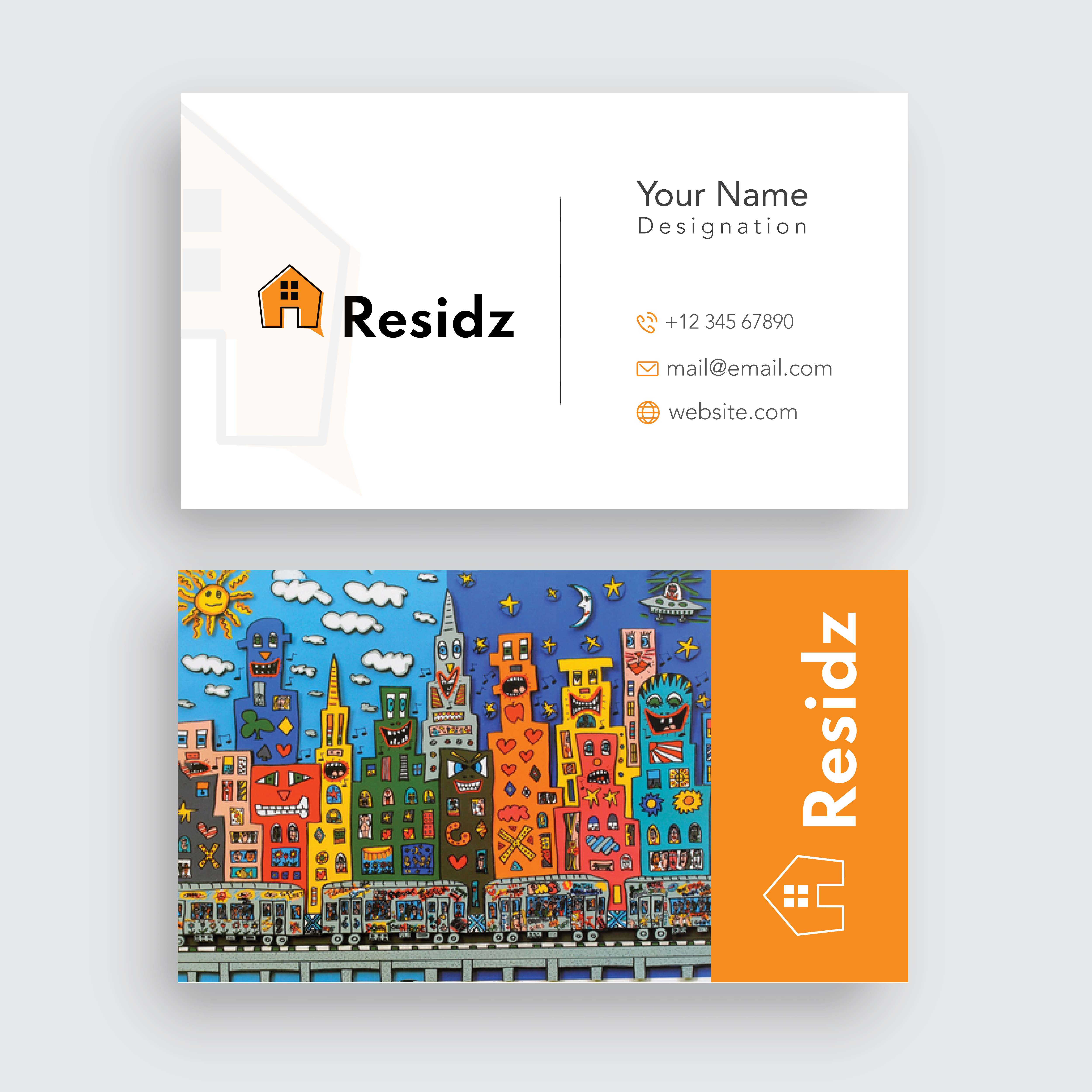 Business Card Design by ishitasenguptaaa for Resides | Design #27103342