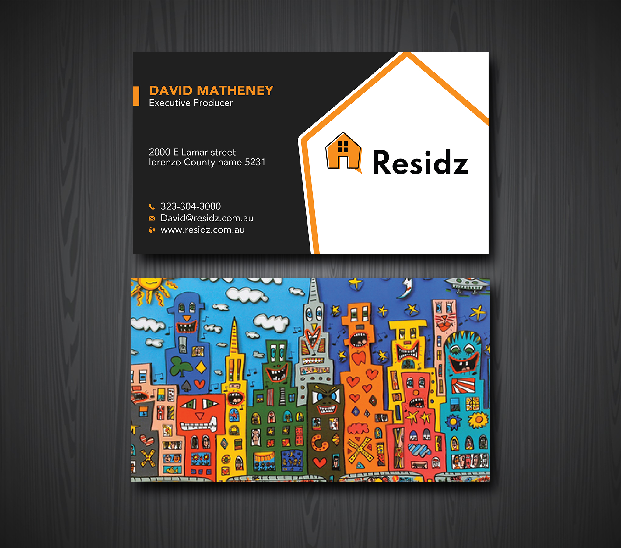 Business Card Design by Uttom 2 for Resides | Design #27104512