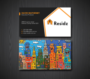 Business Card Design by Uttom 2 for Resides | Design: #27104512