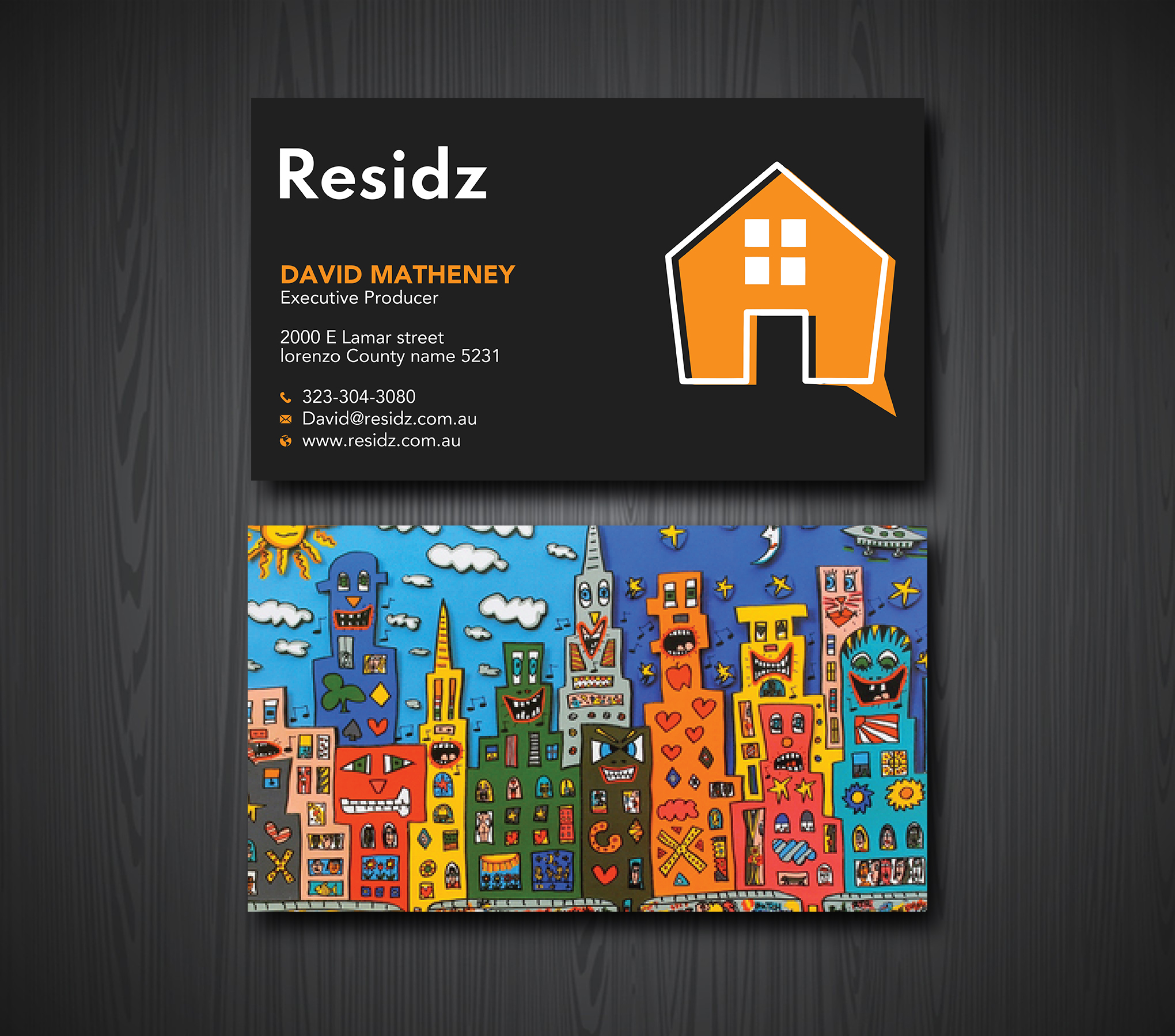 Business Card Design by Uttom 2 for Resides | Design #27104513